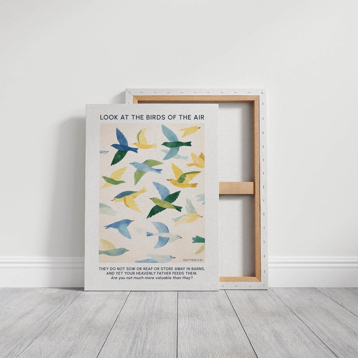 Faithful Flight: Watercolor Wings of Promise