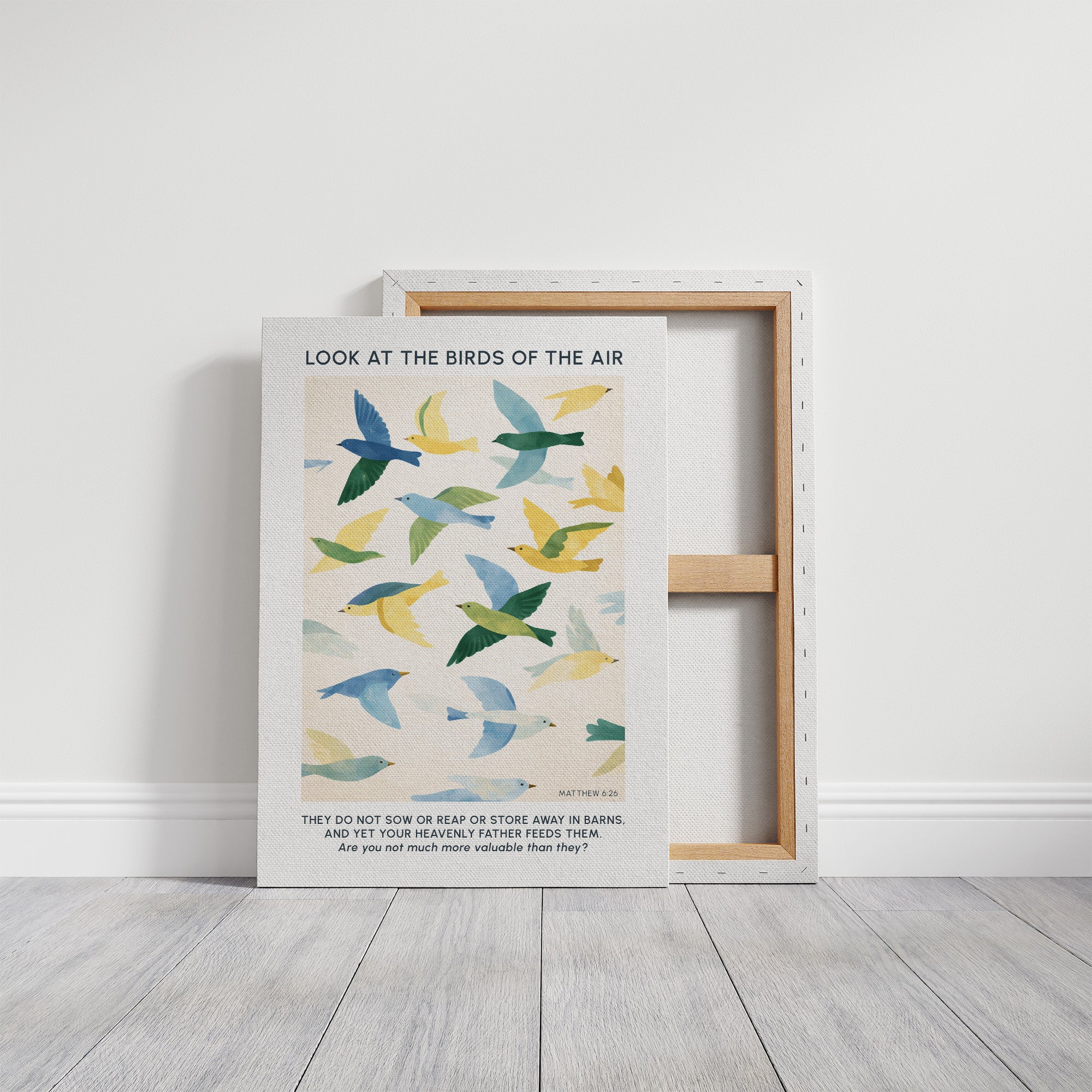Faithful Flight: Watercolor Wings of Promise