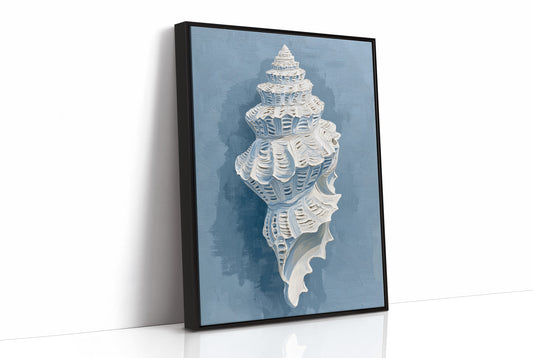 Ocean Memory In Wooden Frame