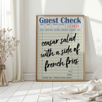 Lunch Orders Write Love Letters