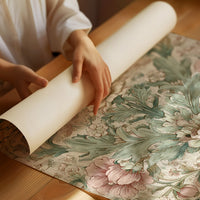 Petals Adorn the Silent Walls