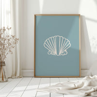 Ocean Memories Float In Blue