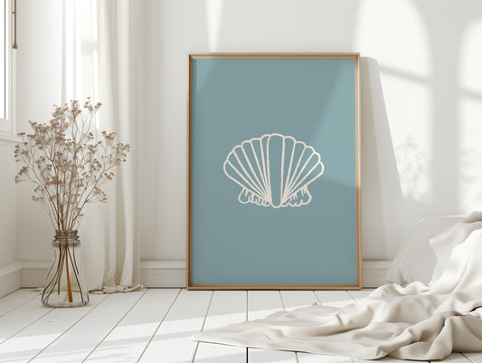 Ocean Memories Float In Blue