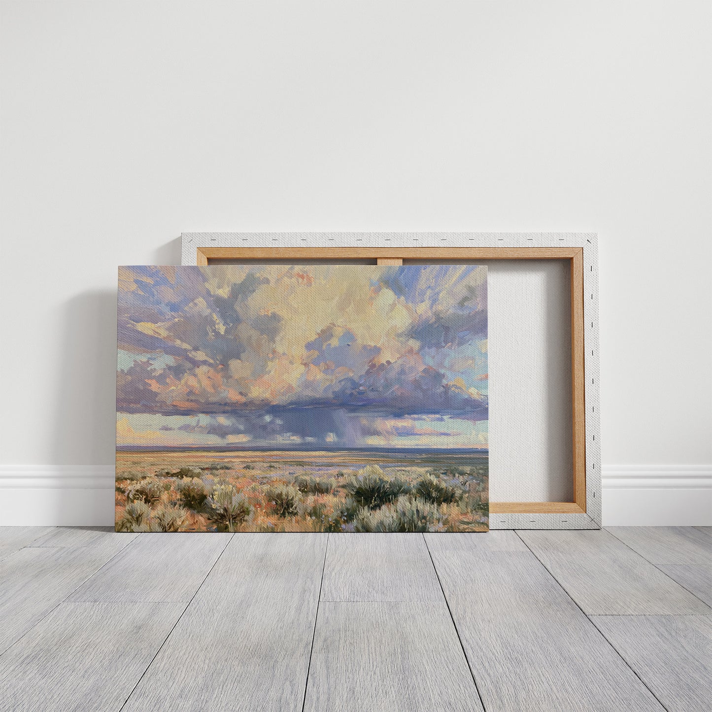 Pastel Storm Over The Sagebrush