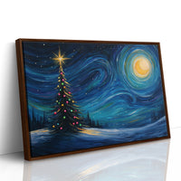 Starlit Pine Dances With Moon