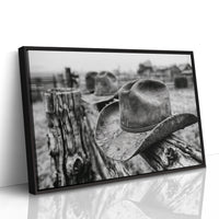 Weathered Hat on the Rail