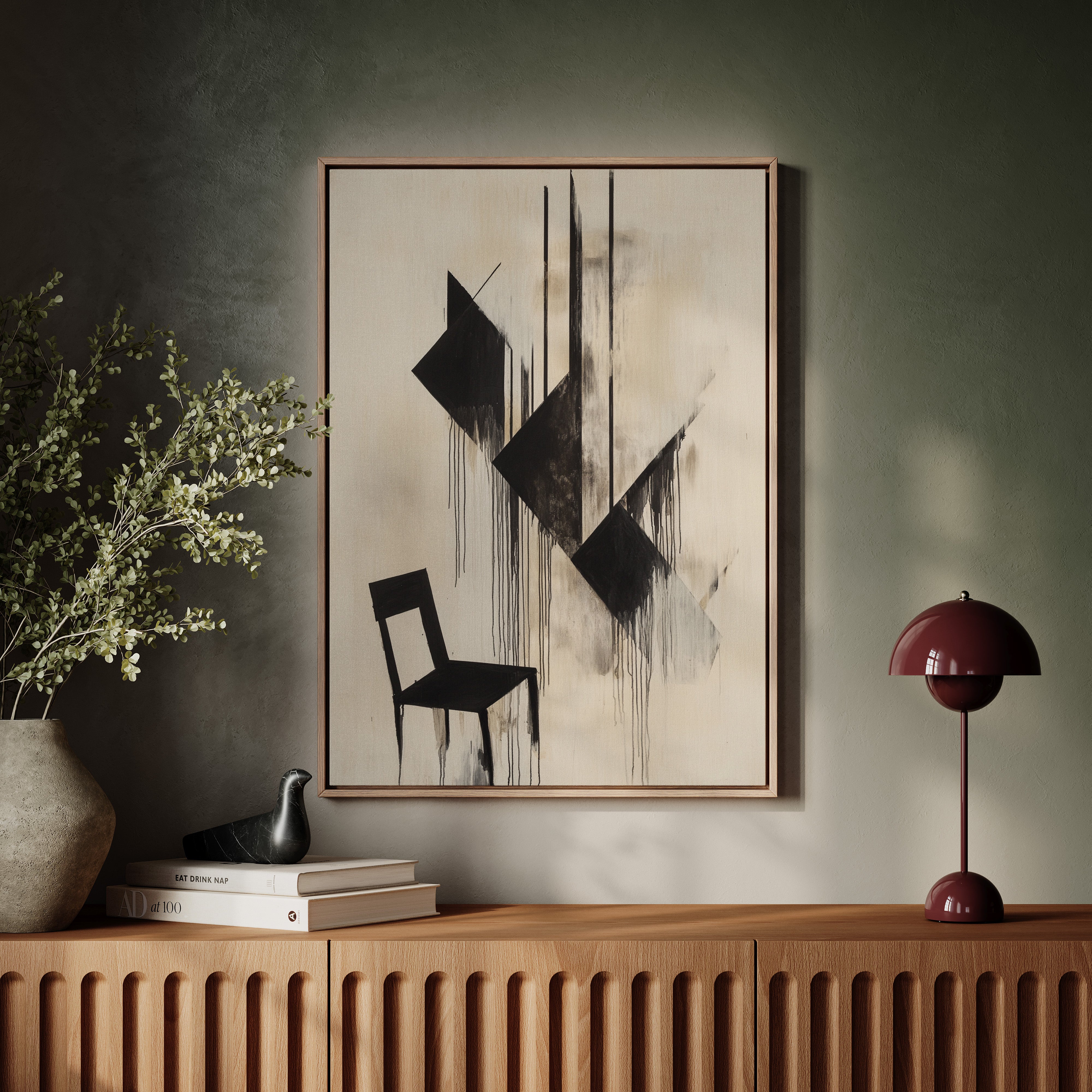 Solitude Speaks In Geometric Silence