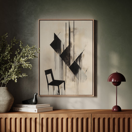 Solitude Speaks In Geometric Silence