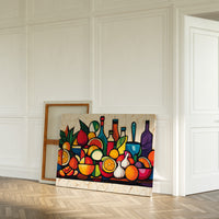 Citrus Symphony On Kitchen Counter