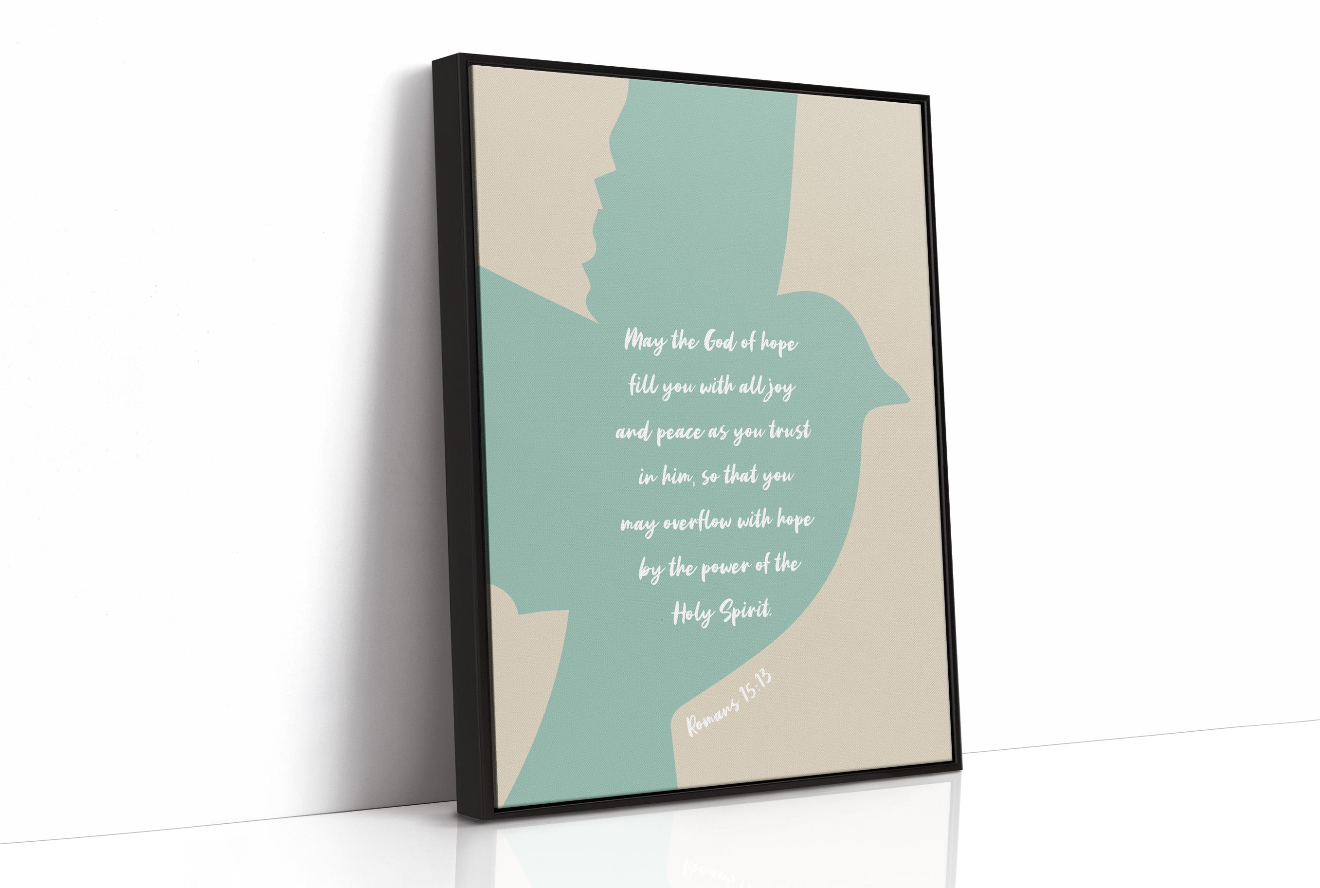 Faith Words On Mint Waters