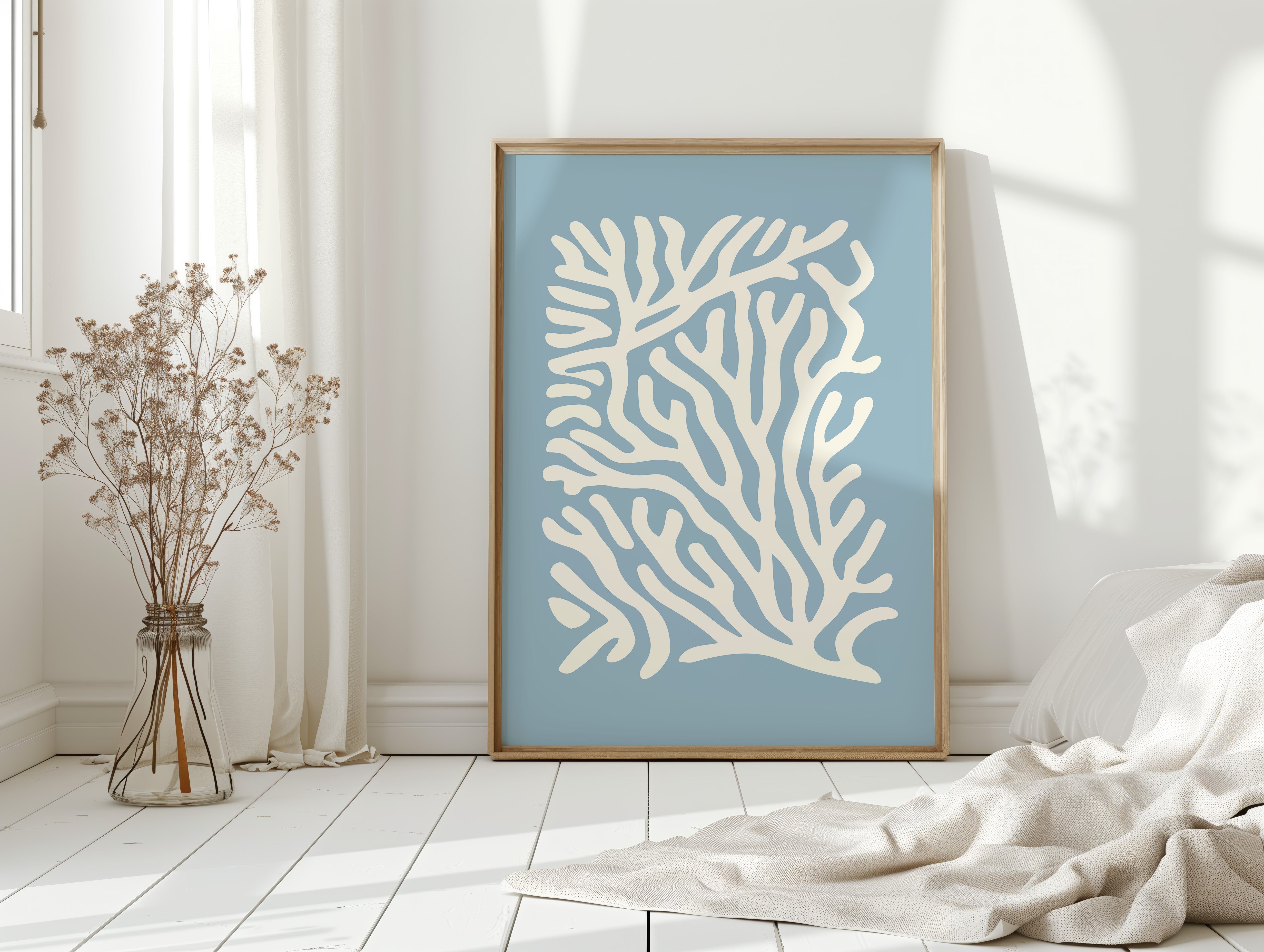 Ocean Branches Paint The Morning Blue