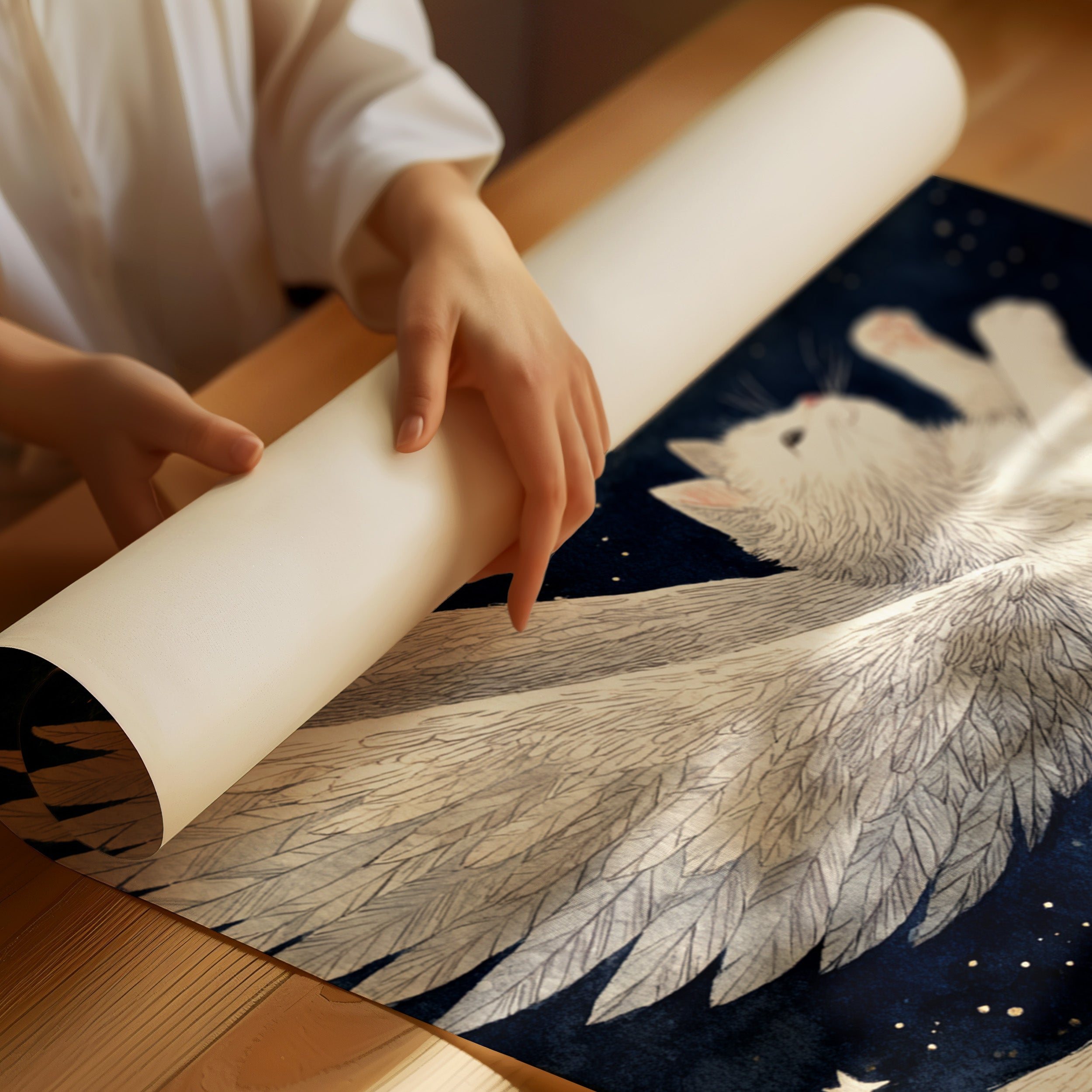 The Cat Who Touched the Stars