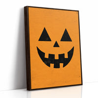 Face Value: Totally Gourd geous, print in a brown wood frame