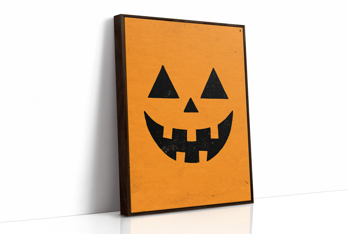 Face Value: Totally Gourd geous, print in a brown wood frame
