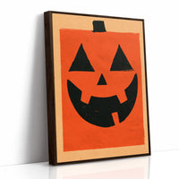 It’s Hip To Be Square, print in a brown wood frame