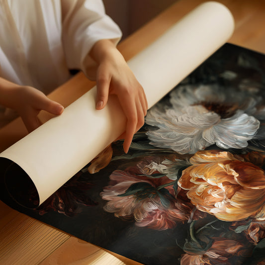 Petals Painted in Late Light