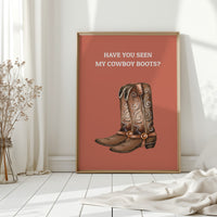 Leather Boots Tell Western Tales