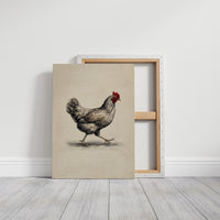 Pastoral Elegance: The Farmyard Patrol