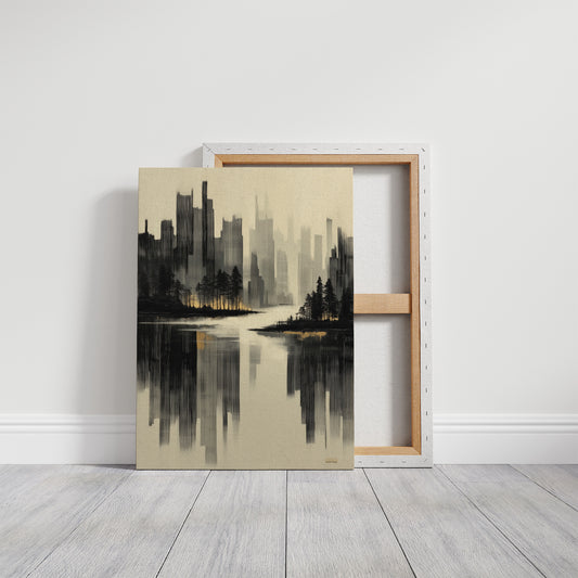 Twilight Mirrors The City's Edge