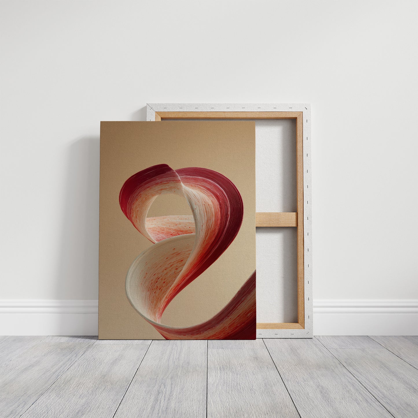 Crimson Loop In Warm Air