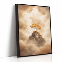 Solitary Sentinel Above Celestial Mists