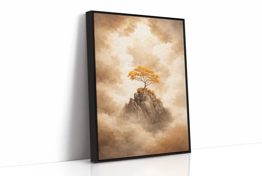 Solitary Sentinel Above Celestial Mists