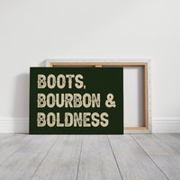 Boots, Bourbon & Boldness