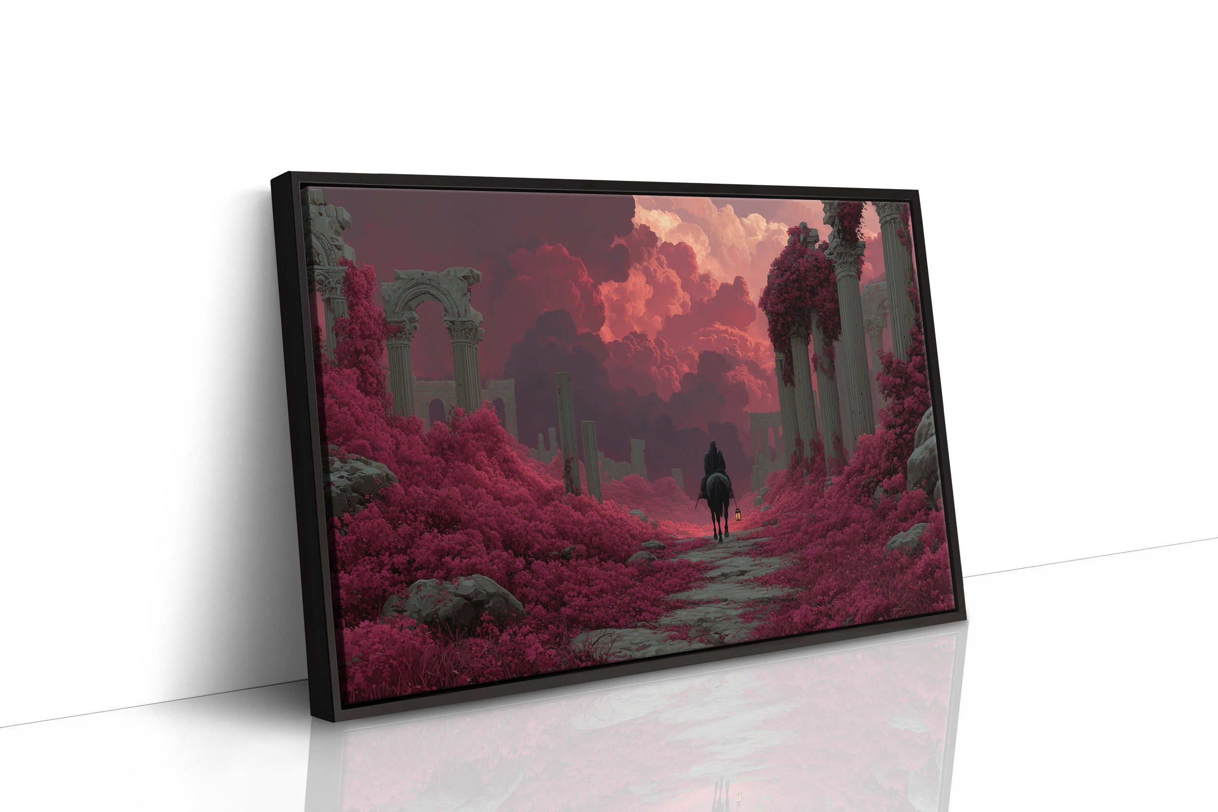 Rider Through the Crimson Ruins
