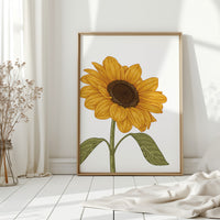 Golden Petals Paint Summer's Portrait