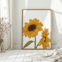 Golden Petals Greet Morning Sun