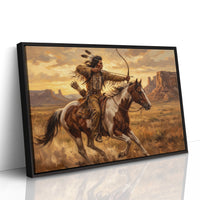Desert Rider Drawing His Bow