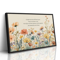 Consider the Wildflowers, Luke 12:27