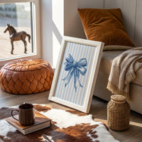 Tied Together in Soft Blues