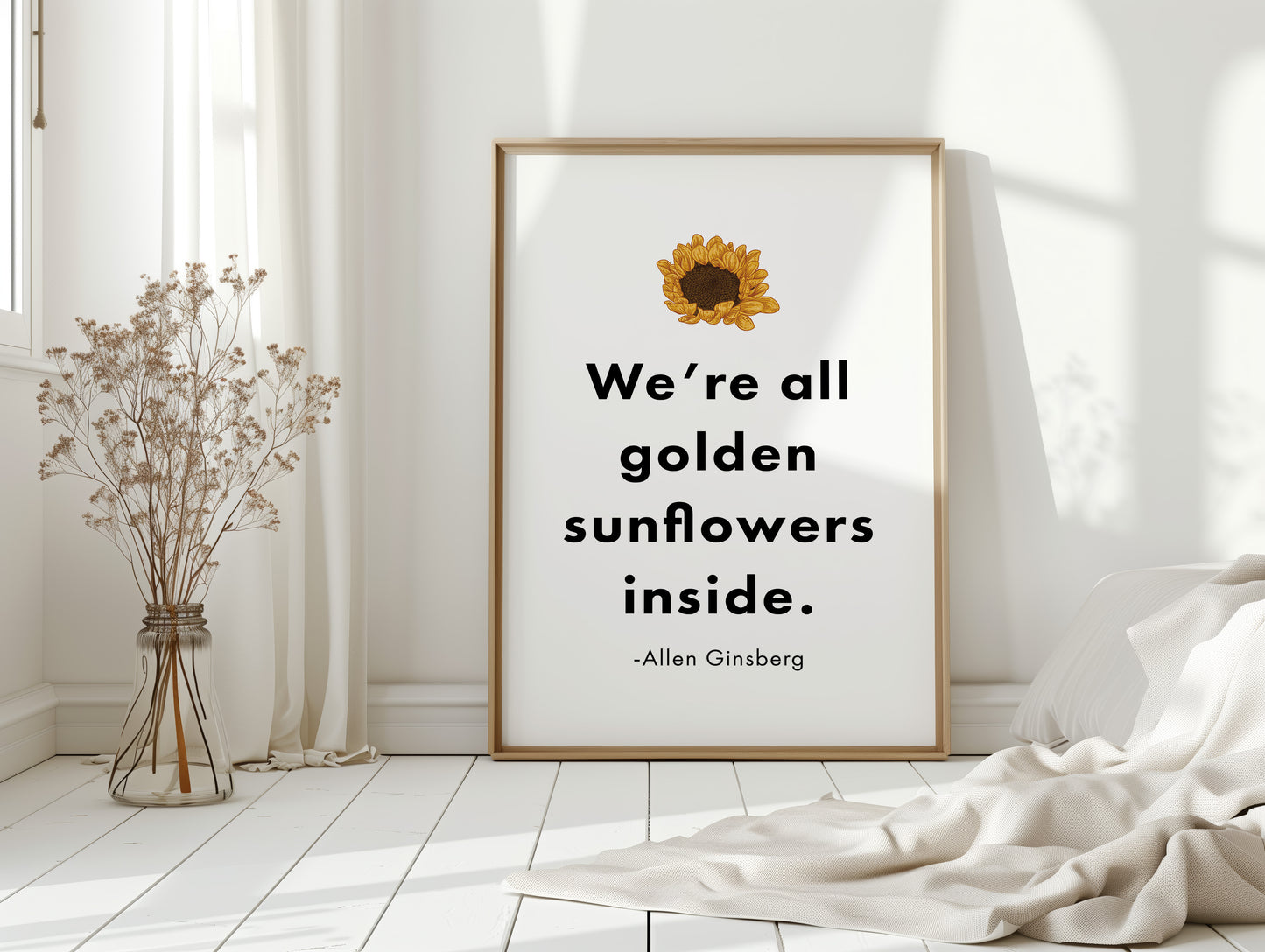 Petals Paint Poetry In Gold