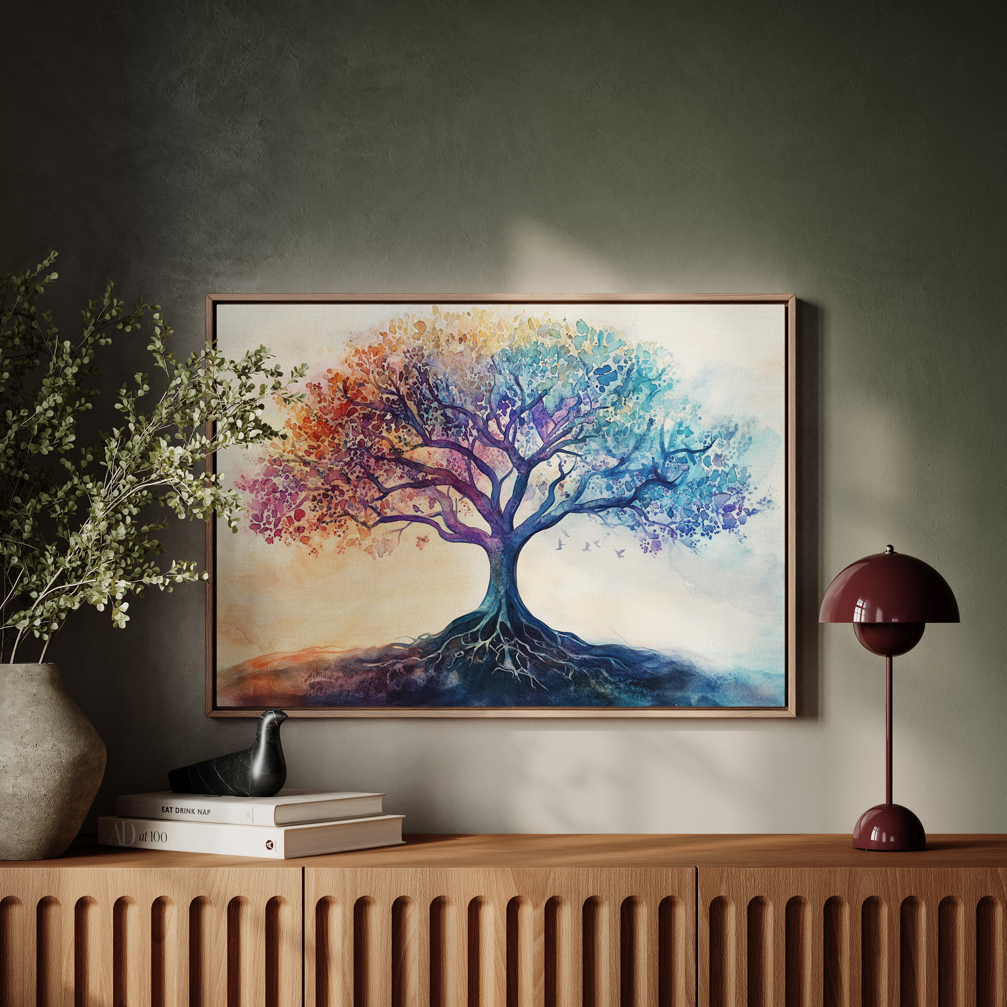 Seasons Dance In Ancient Branches