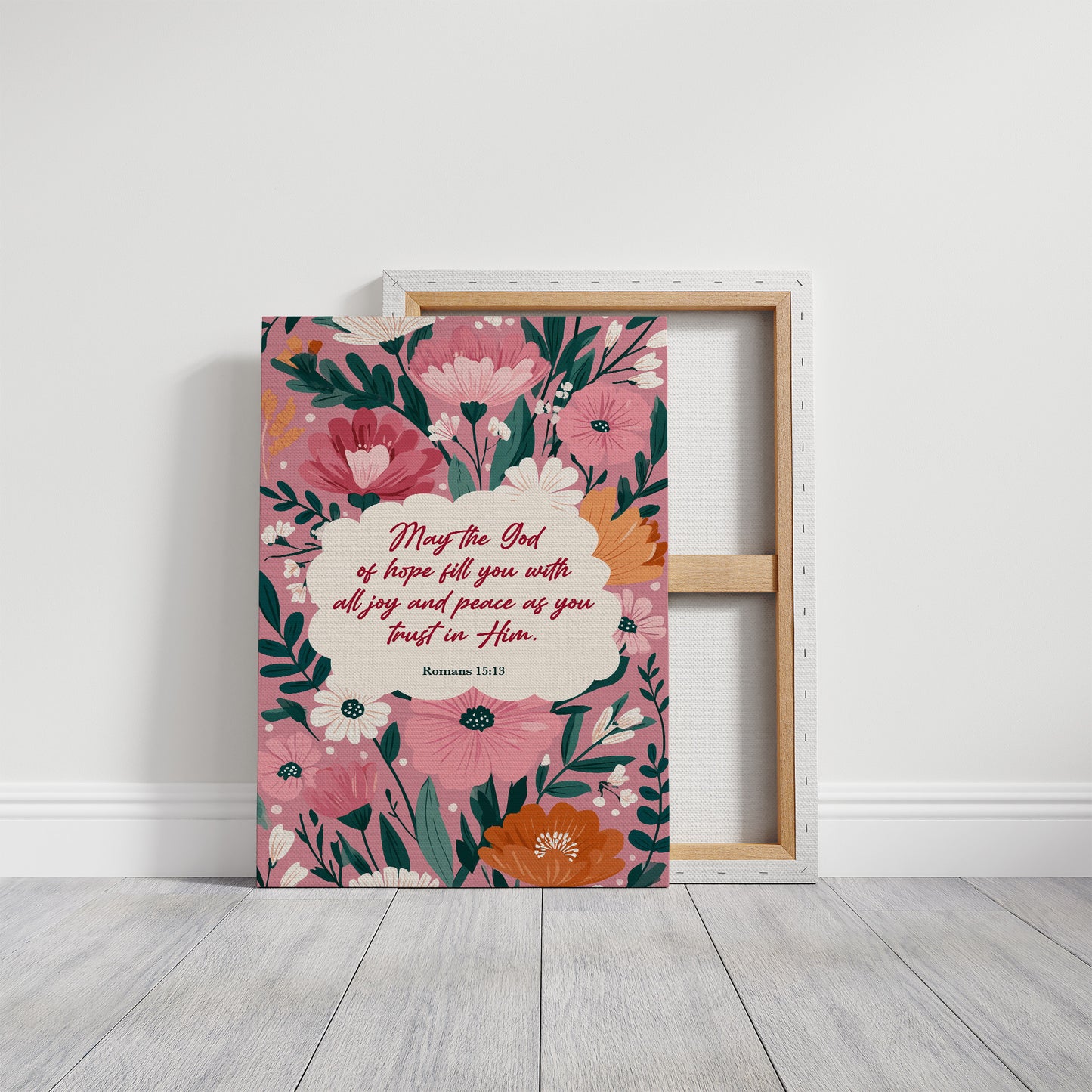 Blossoms of Faith: Scripture's Gentle Promise - Romans 15:13