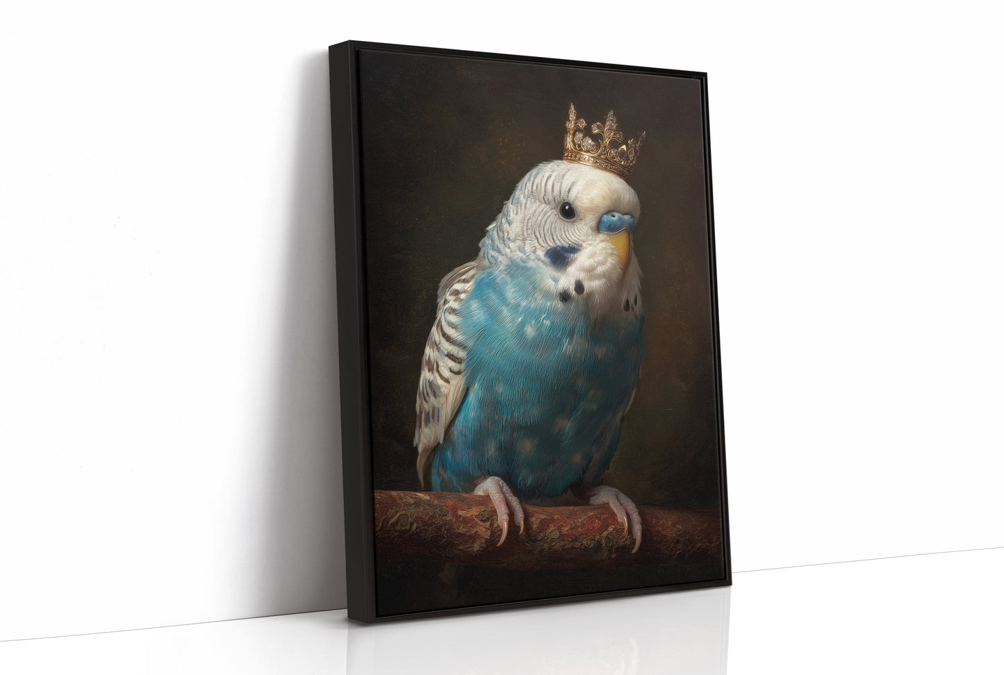 Royal Plumage In Midnight Court