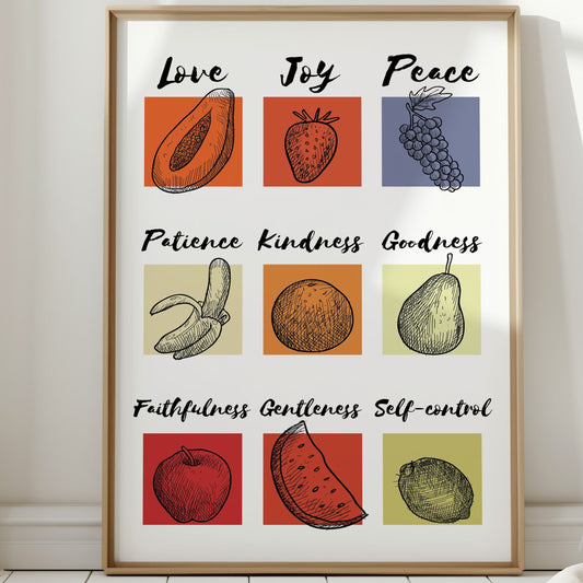 Sweet Fruits Teach Life's Gentle Ways