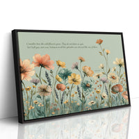 Wildflowers on Sage, Luke 12:27
