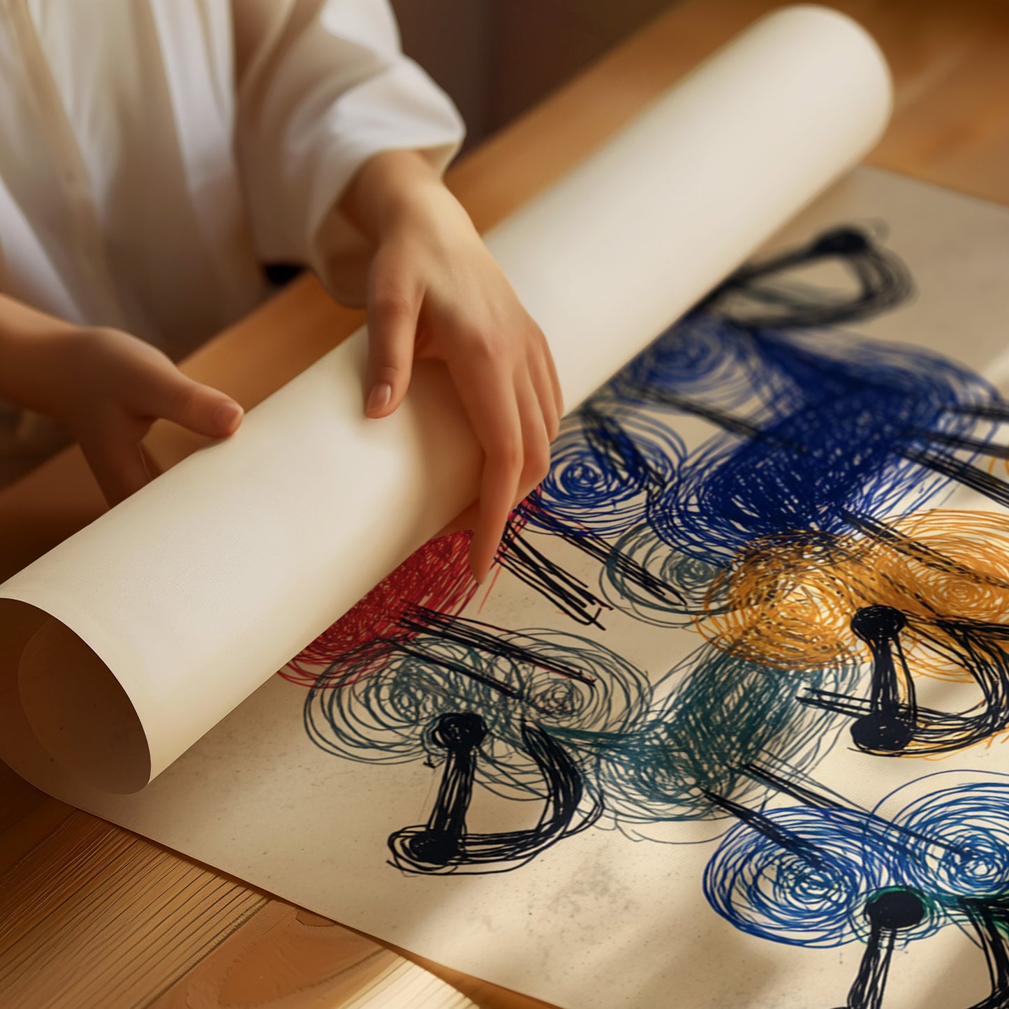 A Parade of Playful Poodles