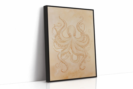 Tentacles Embrace Sepia Dreams