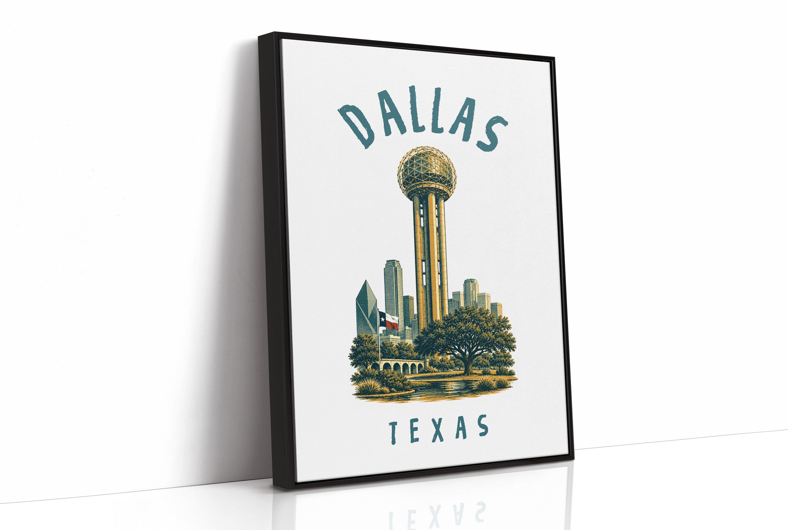 Dallas's Golden Sphere