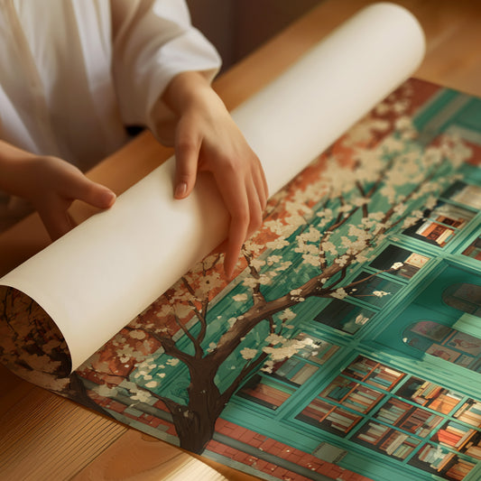 Beneath Blossoms and Books