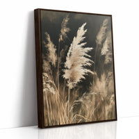 Gone With The Wind, Fluff Included, print in a brown wood frame