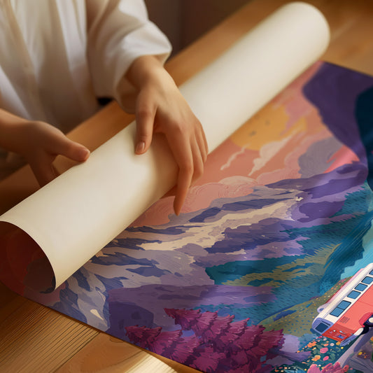 Journey Through Blooming Horizons