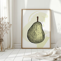 Simple Pear Sketches Autumn Memories