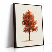 Solo Act, Standing Ovation, print in a brown wood frame