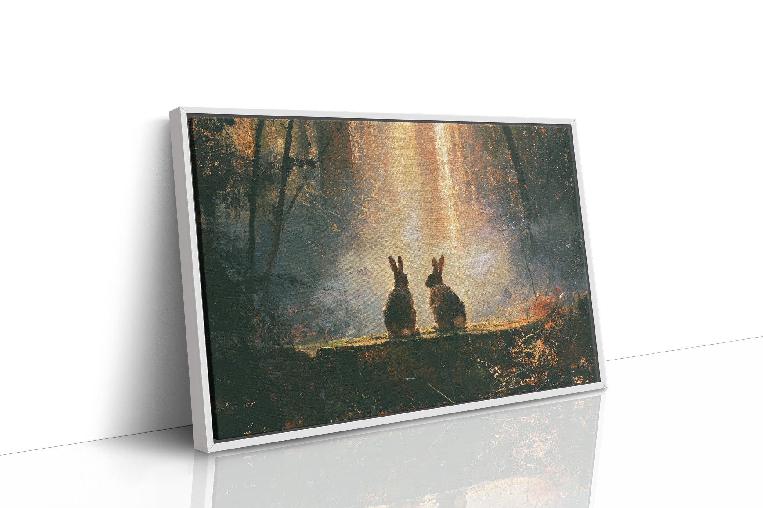Two Rabbits, One Light