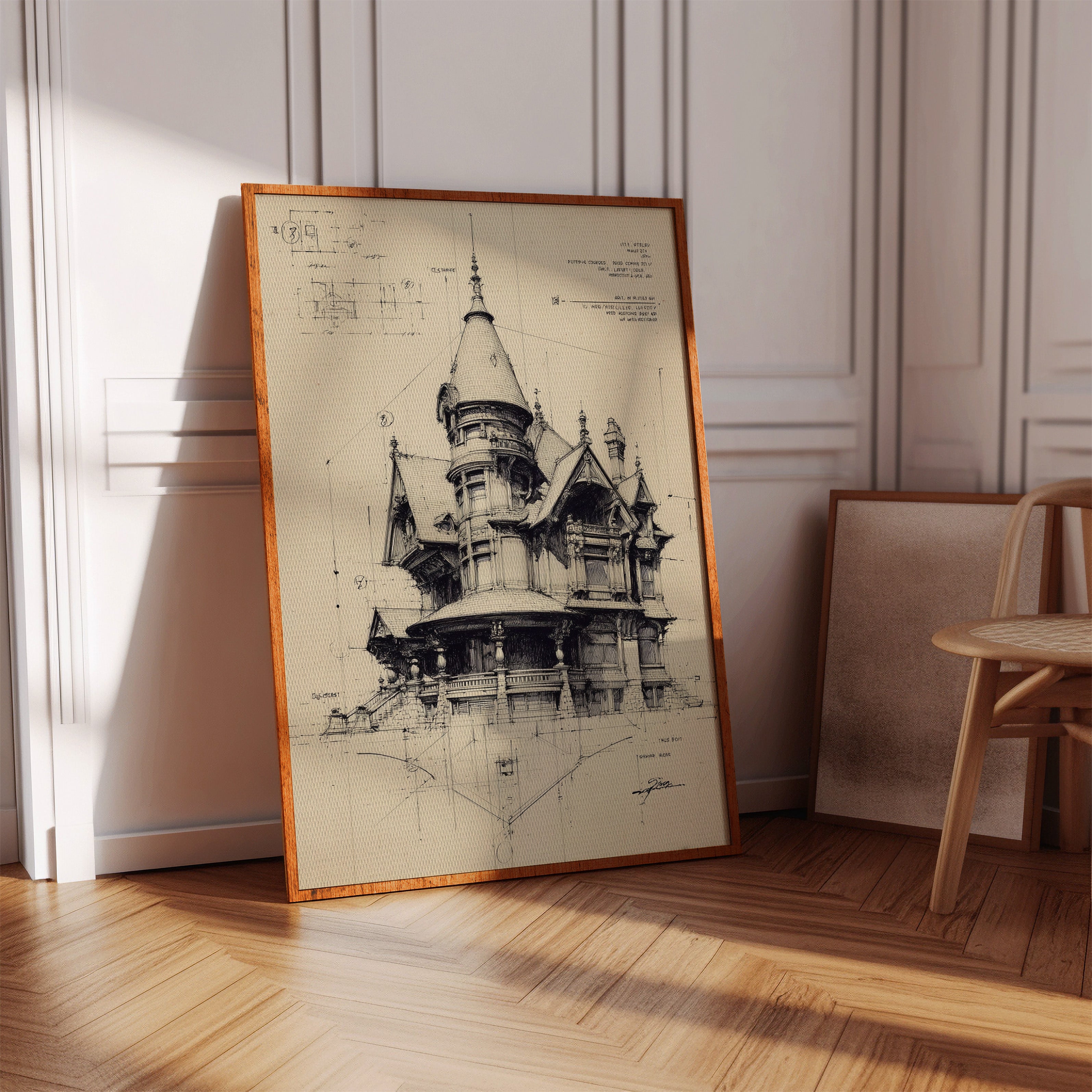 Blueprints of Forgotten Elegance