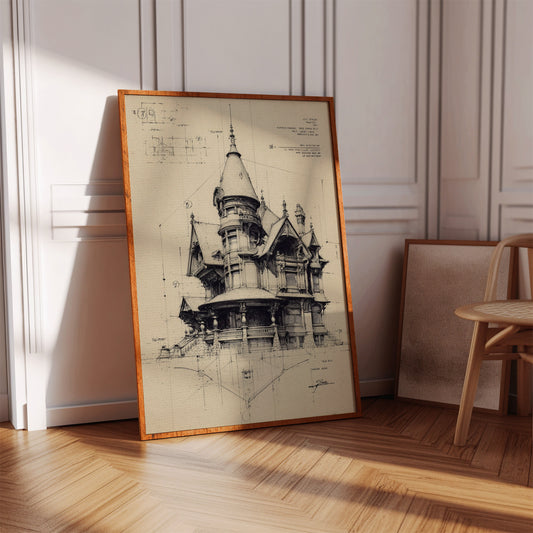 Blueprints of Forgotten Elegance